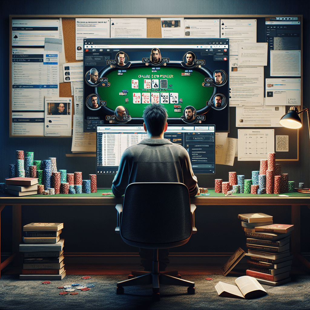 How to make money online poker