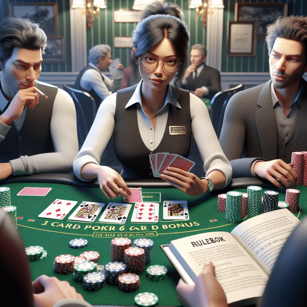 How to play 3 card poker 6 card bonus