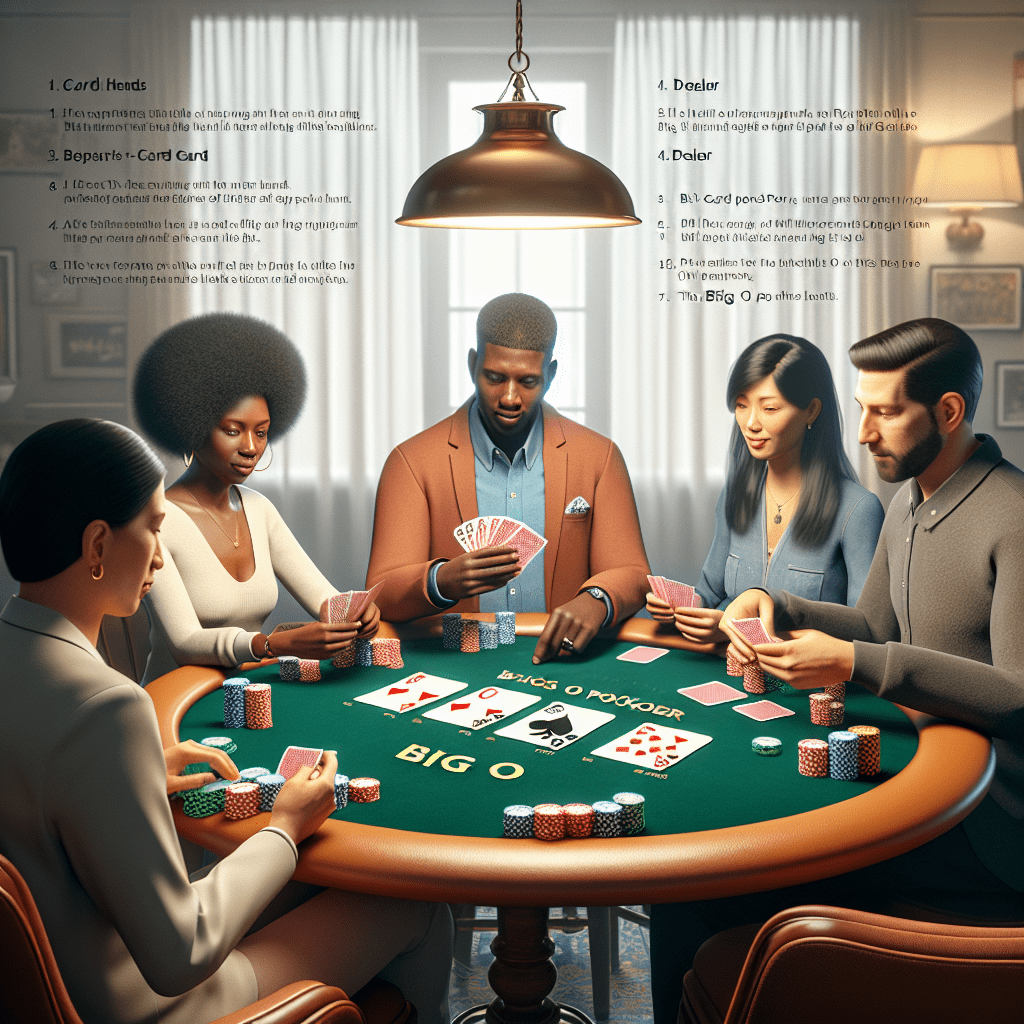 How To Play Big O Poker