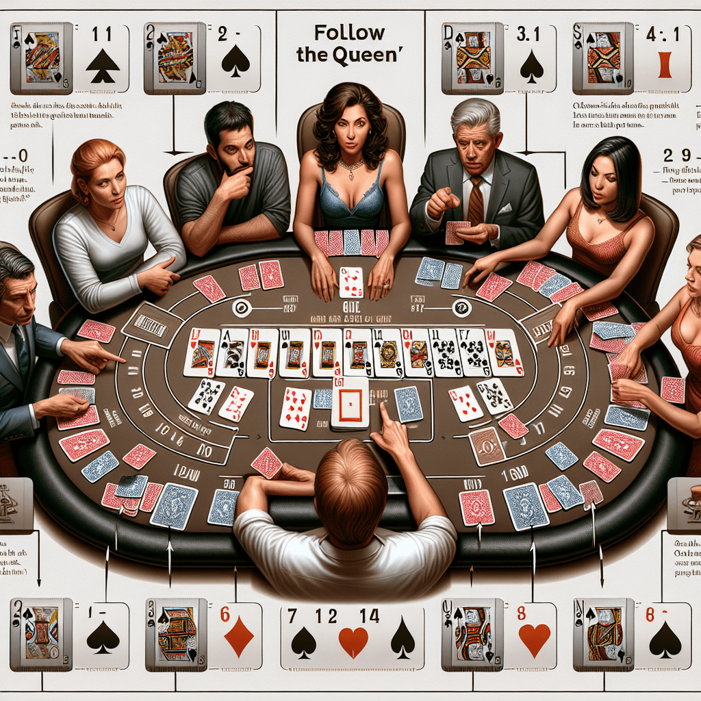 How to play follow the queen poker