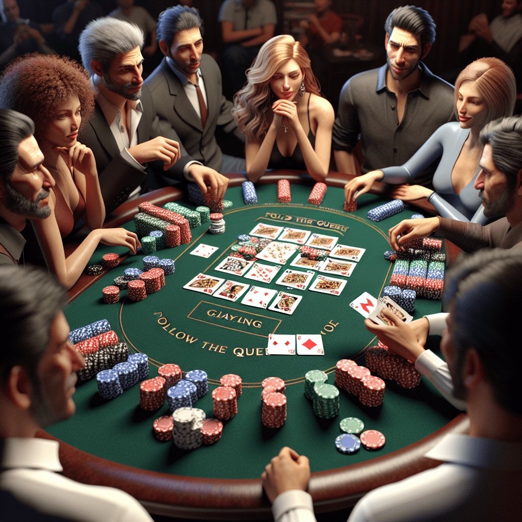 How to play follow the queen poker