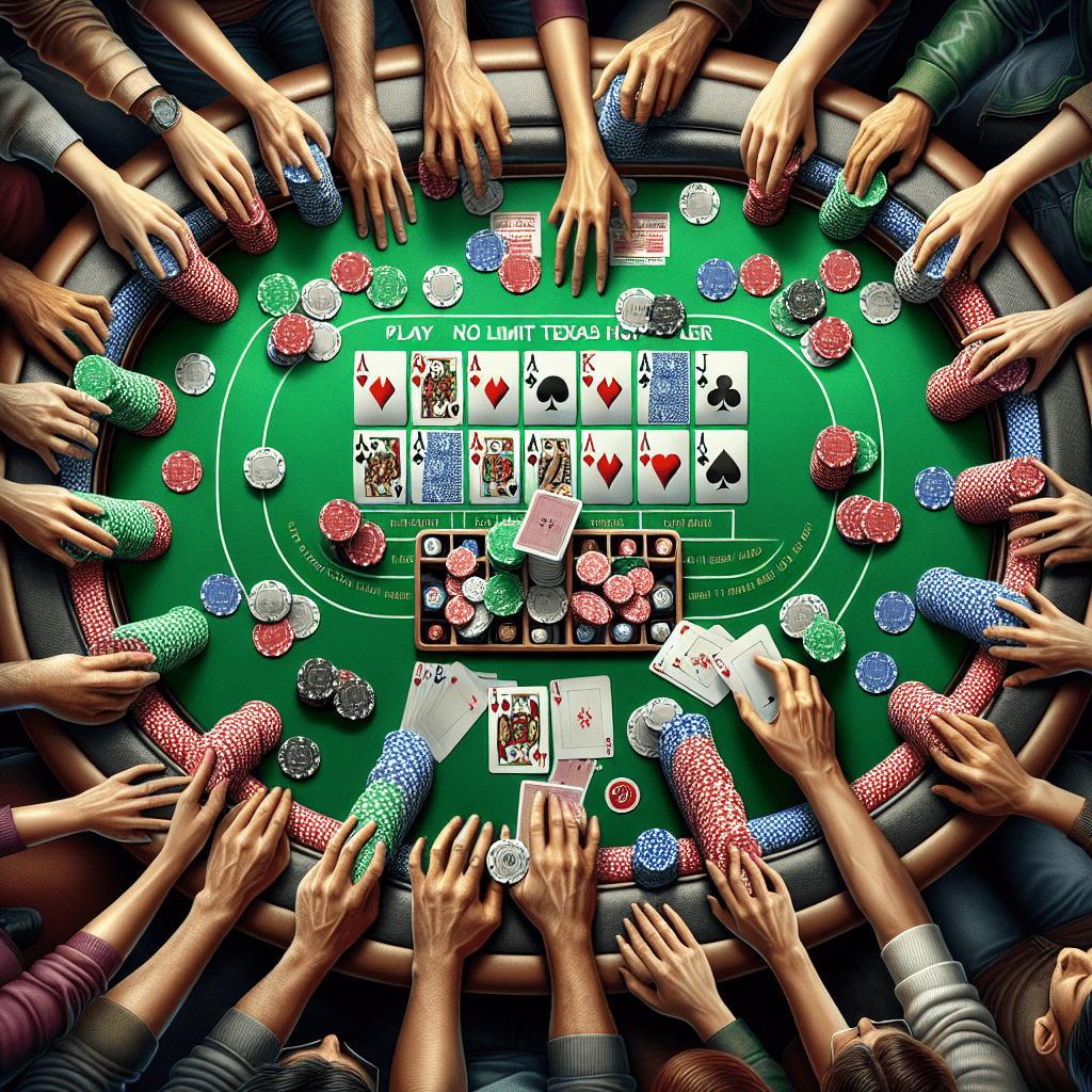 How to play no limit Texas Hold'em poker