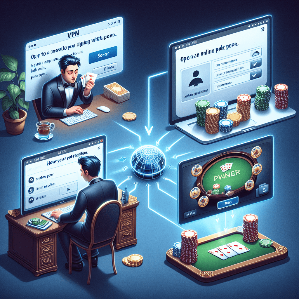 How to play online poker with VPN