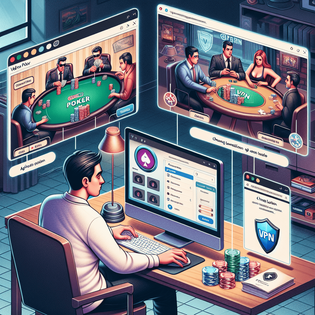 How to play online poker with VPN