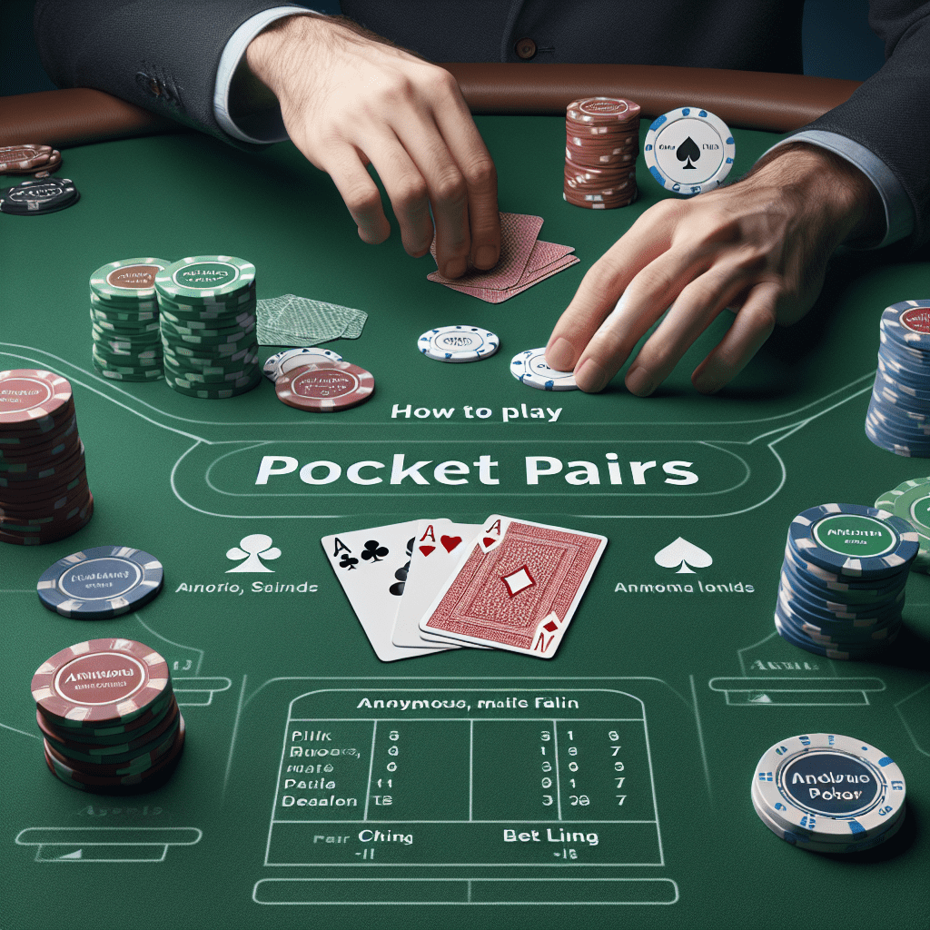 How to play pocket pairs in poker