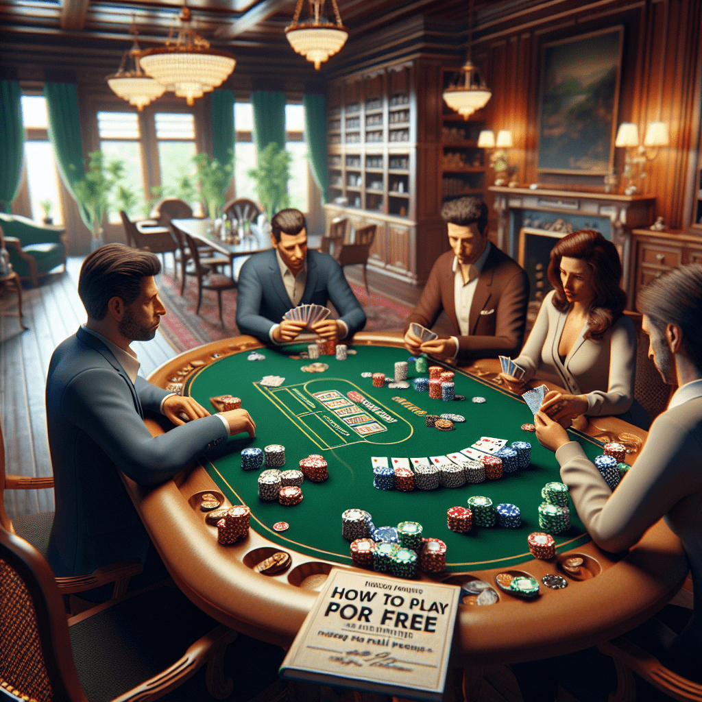 How to play poker for free