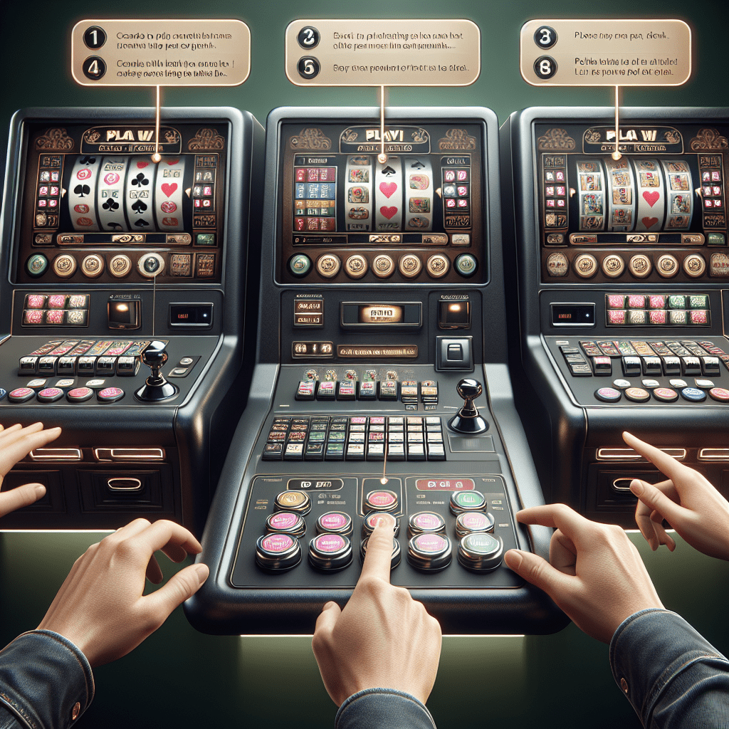 How To Play Poker Machines