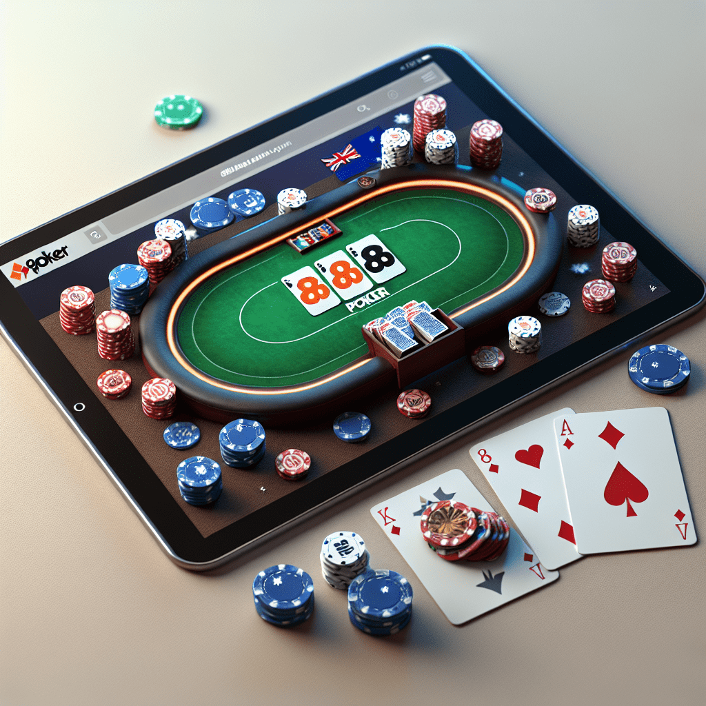 How to play poker on 888Poker in Australia