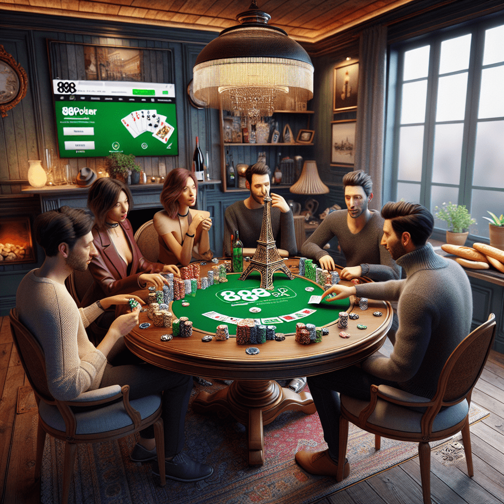 How to play poker on 888Poker in France