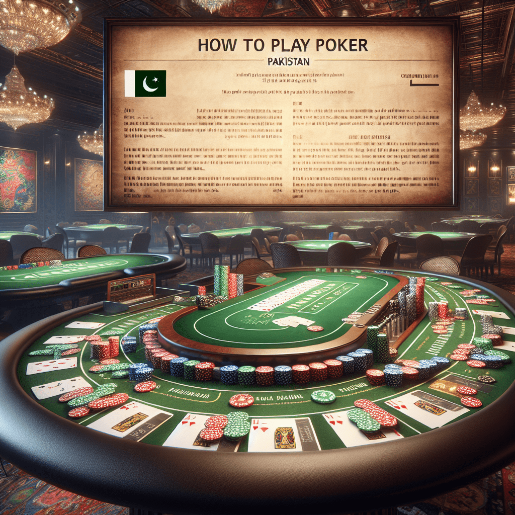 How to play poker on WPT Global in Pakistan