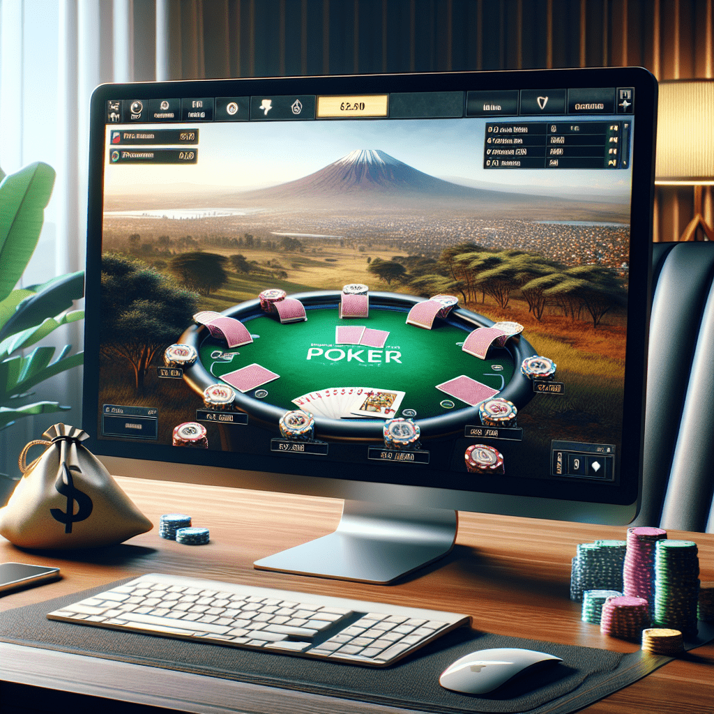 How to Play Poker Online with Real Money in Kenya