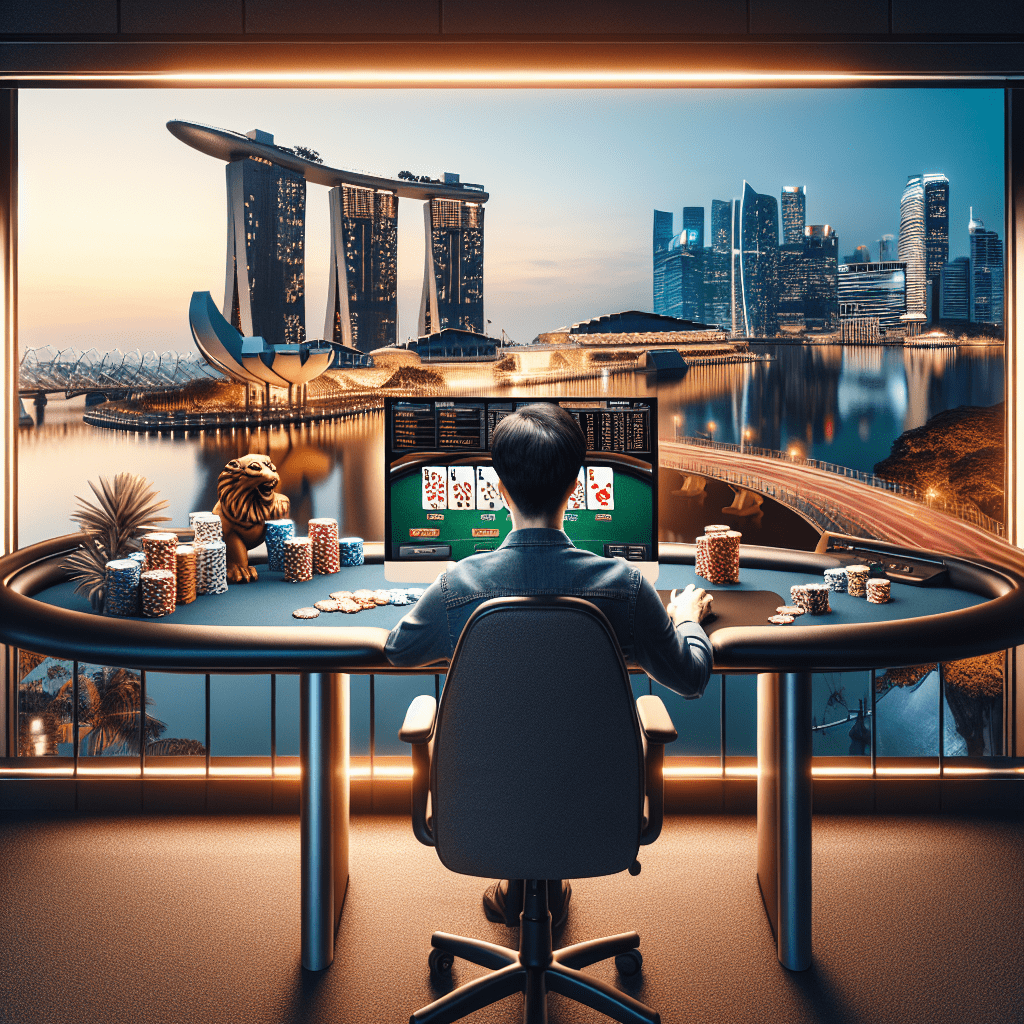 Is it legal to play online poker in Singapore