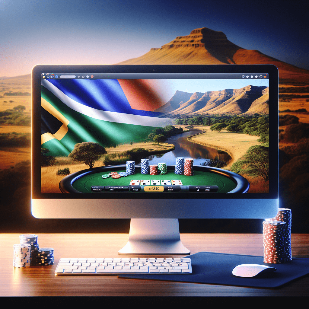 Is it legal to play online poker in South Africa