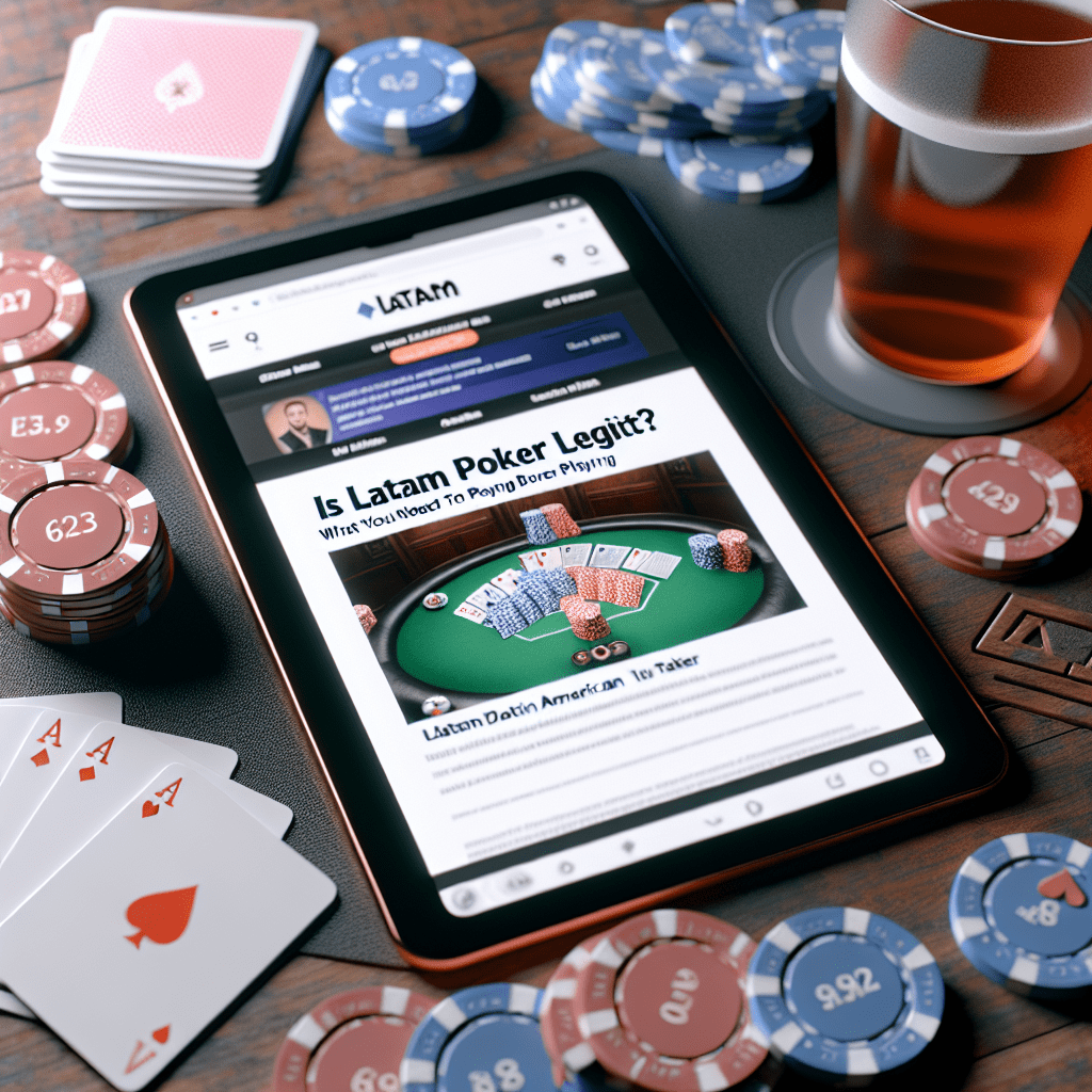 Is Latam Poker Legit? What You Need to Know Before Playing