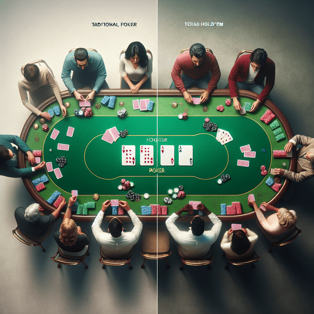 What's The Difference Between Poker And Texas Hold'em