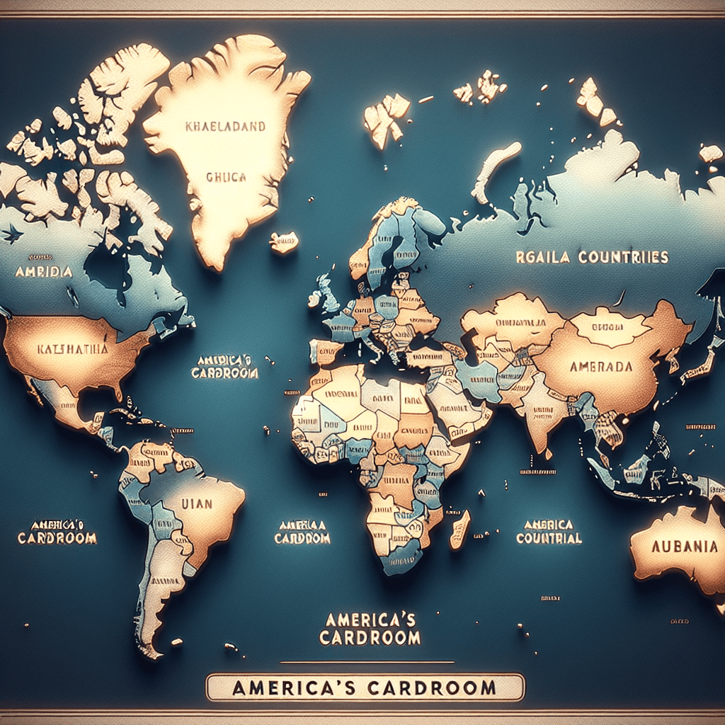 Where is America's Cardroom legal In Different Countries