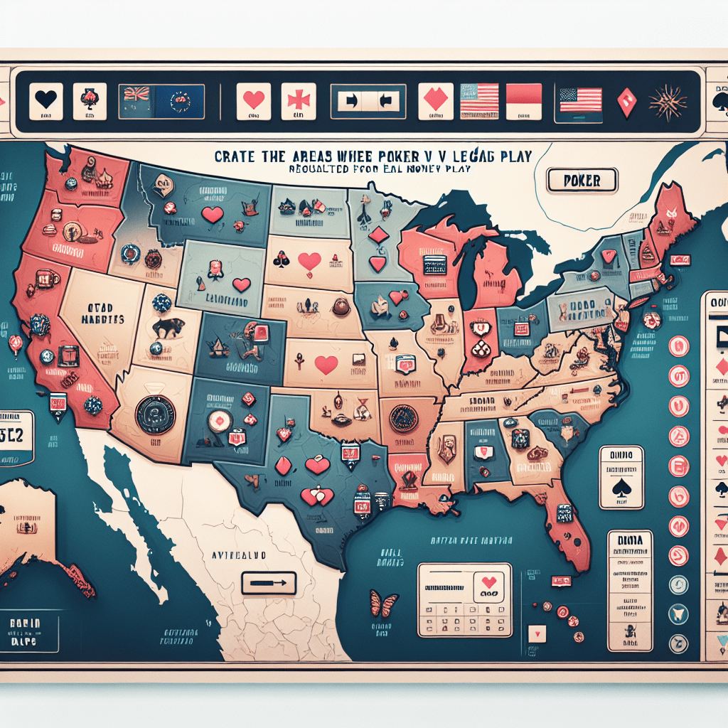 Where is Poker V legal And Regulated for Real Money Play